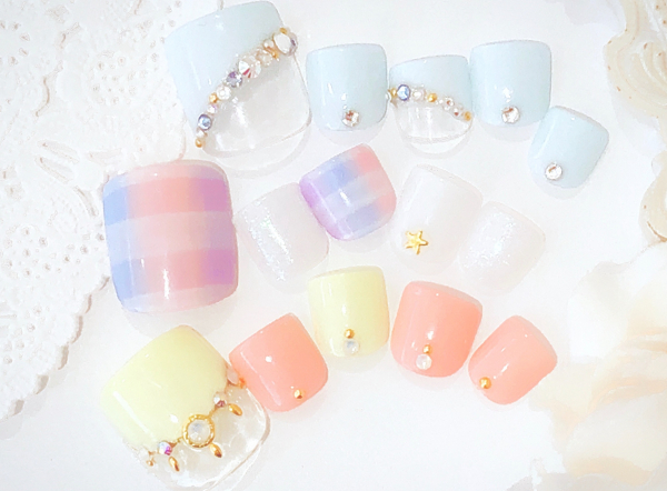 フットネイル始まりました ショップブログ 光が丘ima